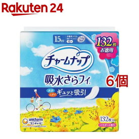 チャームナップ 吸水さらフィ 少量用 羽なし 15cc 19cm(尿吸収ナプキン)(132個入*6個セット)【チャームナップ軽度】