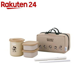 サーモス 食洗機対応 保温弁当箱 250ml ライトベージュ ディズニー DBQ-257DS LBE(1セット)【サーモス(THERMOS)】