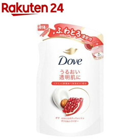 ダヴ ふわとろボディウォッシュ ザクロ＆シアバター 替え(340g)【ダヴ(Dove)】[濃密泡 高保湿 透明肌 角質ケア ご褒美ケア 潤い]