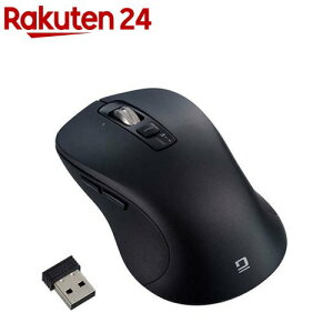 Digio �����z�C�[���}�E�X Bluetooth�EUSB���� L�T�C�Y �u���b�N MUS-DKF243BK(1��)�yDigio(�f�W�I)�z