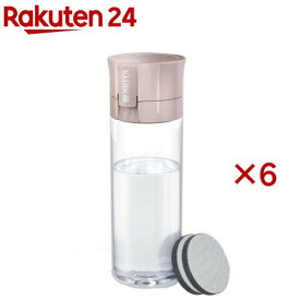 ブリタ ボトル型浄水器 モーヴローズ 容量600ml カートリッジ 2個付き(6セット)【ブリタ(BRITA)】