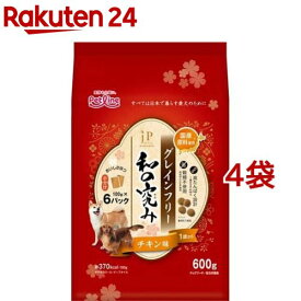JPスタイル 和の究み 小粒 グレインフリー チキン味 1歳から(600g*4袋セット)【ジェーピースタイル(JP STYLE)】