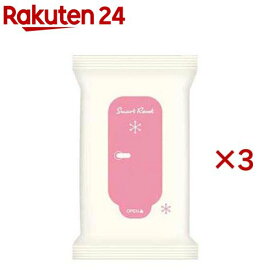 トイレに流せるボディシート 女性用 サボン 冷感タイプ 保湿成分ヒアルロン酸配合(12枚入×3セット)【レック】