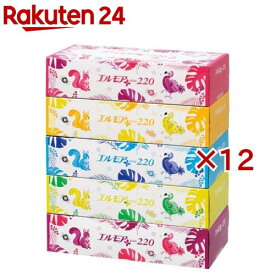 エルモア プラスティシュー(5箱入×12セット(1箱220組))【エルモア】