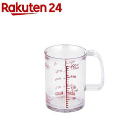 どこでも注げる耐熱計量カップ 200mL DH8125(1個)