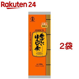 宇治の露 香ばしいほうじ茶(200g*2袋セット)