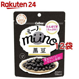 miino 黒豆しお味(30g*12袋セット)