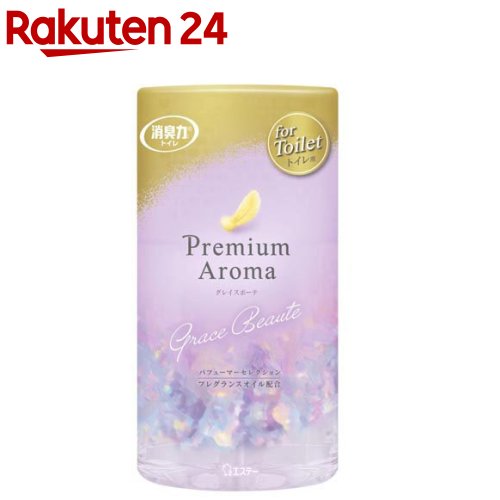 楽天市場 トイレの消臭力 プレミアムアロマ 消臭芳香剤 グレイスボーテ 400ml 消臭力 楽天24
