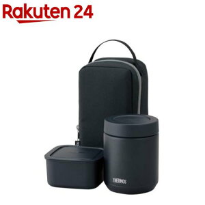 �T�[���X �H��@�Ή� �^��f�M�X�[�v�����`�Z�b�g 800ml �u���b�N JEE-801 BK(1��)�y�T�[���X(THERMOS)�z
