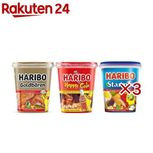 �n���{�[ �J�b�v�A�\�[�g(3�Z�b�g)�y�n���{�[(HARIBO)�z