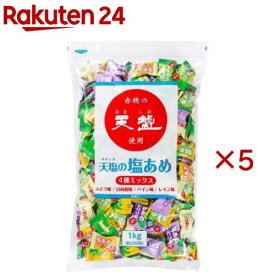 天塩の塩あめ4種ミックス(1kg×5セット)