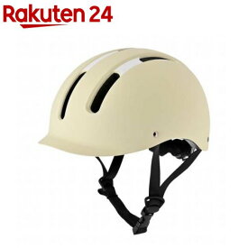 GERRY サイクルヘルメット Mサイズ マットクリーム GBH003CRM(1個)