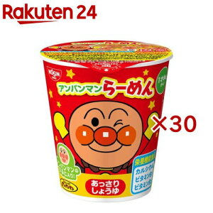 アンパンマンらーめん あっさりしょうゆ ケース(15食入×2セット(1食32g))【アンパンマン】