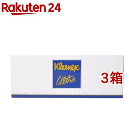 クリネックス ティシュー ウルトラ ファミリー(140組*3コセット)【クリネックス】[ティッシュ]