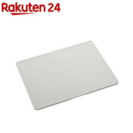 抗菌 TPU まな板 レクタングル グレー 耐熱 エラストマー 食洗機対応 軽い(1枚)