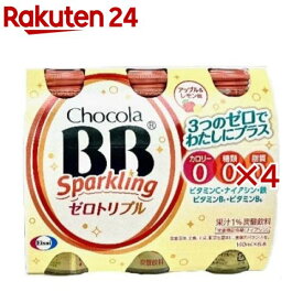 チョコラBBスパークリング ゼロトリプル(6本入×4セット(1本140ml))【チョコラBBスパークリング】