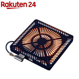 メトロ U字形ハロゲンヒーター 600W MHU-601E DKB(1台)