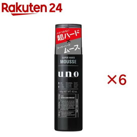 ウーノ スーパーハードムース f(180g×6セット)【ウーノ(uno)】