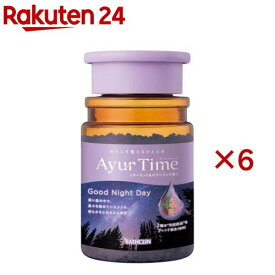 アーユルタイム グッドナイトデイ ボトル(520g×6セット)【アーユルタイム】