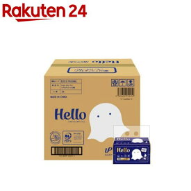 ハロー クリーミーソフトティシュ パック 4枚重ね(70組(280枚)2個×24パック入)【ハロー】