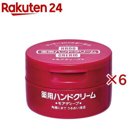 ハンドクリーム 薬用モアディープ(100g×6セット)【薬用ハンドクリーム】