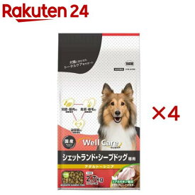 ウェルケア シェットランド・シープドッグ専用 アダルト〜シニア(2.7kg×4セット)【ウェルケア(WellCare)】