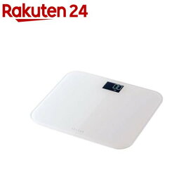 エレコム デジタル体重計 コンパクト 乗るだけ自動電源ON ホワイト(1個)