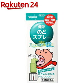 【第3類医薬品】健栄のどスプレー(12ml)