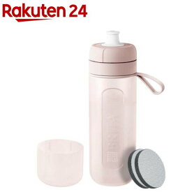 ブリタ 水筒 ボトル型浄水器 アクティブ モーヴローズ 600ml カートリッジ2個付き(1セット)【ブリタ(BRITA)】