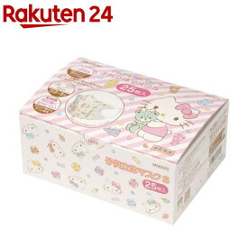 ベビー 子供用 不織布 立体マスク 箱入り 2〜3才用 ハローキティ(25枚入)