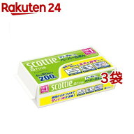 スコッティ ファイン ペーパーふきん サッとサッと(400枚(200組)入*3コセット)【スコッティ(SCOTTIE)】[…