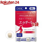 DHC 20日分 大豆イソフラボン エクオール(20粒*6袋セット)【DHC サプリメント】