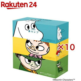 ネピア 鼻セレブティッシュ ムーミンコラボパッケージ(3箱入×10セット)【ネピア(nepia)】