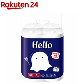 ハロー キッチンタオル(100カット×4ロール)【ハロー】
