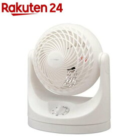 サーキュレーター 8畳 首振り マカロン型 ホワイト PCF-MKM15-W(1台)