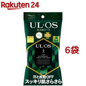 大塚製薬 UL・OS ウルオス 大人のシート(14枚入*6袋セット)【ウルオス(UL・OS)】