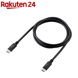 GR USB Type-CP[u 2.0 PD EPRΉ 240W ubN 1.0m U2C-CCPE10NBK(1)yGR(ELECOM)z