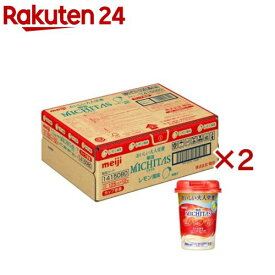 明治 MICHITAS(ミチタス)カップ レモン風味(12本入×2セット(1本125ml))【メイバランス】