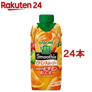 ؐ100 Smoothie r^~X[W[(330ml*24{Zbg)yؐ100 smoothiez