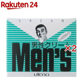 ウテナ 男性クリーム しっとり(60g×2セット)【ウテナ】