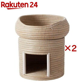 にゃんこのちぐらシリーズ なかよし2段ちぐら 夢(2セット)