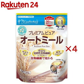 日食 プレミアムピュア オートミール(340g×4セット)