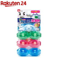 激落ちくん タンクにポン トイレの洗浄剤 本体付き 3種の香り(6コ入(各2*3))【激落ちくん】[トイレ 洗浄…