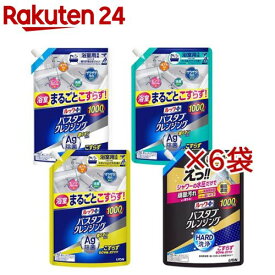 ルックプラス バスタブクレンジング つめかえ用(1000ml×6袋入)【ルック】[お風呂洗剤 浴室洗剤 風呂洗剤 お風呂 掃除 浴槽 詰替]