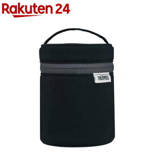 サーモス スープジャーポーチ ブラック RES-003 BK(1個)【サーモス(THERMOS)】