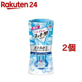 トイレのスッキーリ！ Sukki-ri！ 消臭芳香剤 フローラルソープの香り(400ml*2コセット)【スッキーリ！(sukki-ri！)】[トイレ用 消臭剤 芳香剤 消臭 芳香 空間 床 置き型]