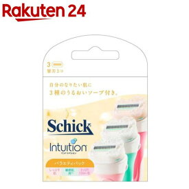 シック イントゥイション バラエティパック 替刃(3個入)【イントゥイション】