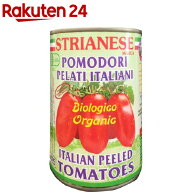 ストリアネーゼ 有機トマト缶 ホール(400g)【ストリアネーゼ】[トマト缶]