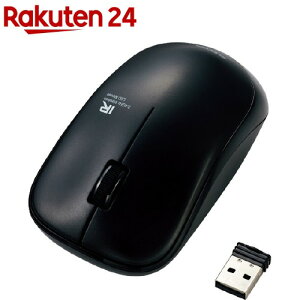 �G���R�� ���C�����X�}�E�X 3�{�^�� BlueLED 2.4GHz ���� �V�����g���[ M-FIR08DRBK(1��)�y�G���R��(ELECOM)�z