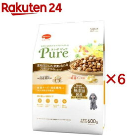 コンボ ピュア ドッグ 厳選チーズ・国産鶏肉入り(600g×6セット)【コンボ ピュア】